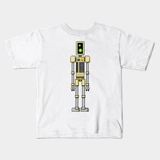 Pixel Robot 082 Kids T-Shirt